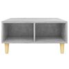 vidaXL Coffee Table Concrete Grey 60x60x30 cm Engineered Wood