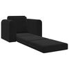 vidaXL Folding Sofa Bed Black 98 x 71 x 83 cm Velvet