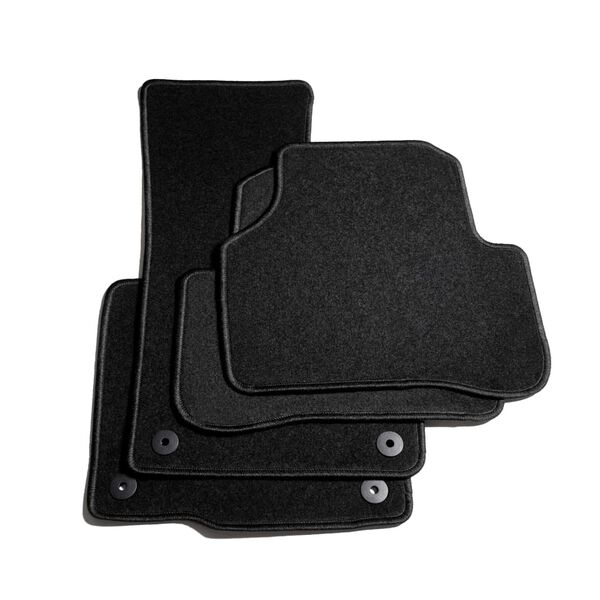 vidaXL 4 Piece Car Mat Set for VW Passat