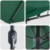 vidaXL Garden Parasol Green 385 x 209 x 244 cm Fabric