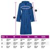 vidaXL Bathrobe KINN Blue S Cotton