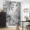 Komar Photo Mural Lac Tropical Black & White 200x270 cm