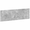 vidaXL Wall-Mounted Headboard UTRECHT Concrete Grey Engineered Wood