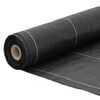 vidaXL Weed Membrane Black 0.5x150 m PP