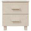 vidaXL Bedside Cabinet HAMAR Honey Brown 40x35x44.5cm Solid Pinewood