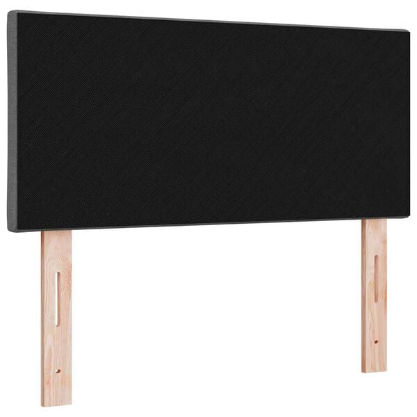 vidaXL Headboard with Headboard Dark Grey 100 cm Faux Leather