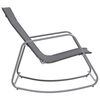 vidaXL Garden Swing Chair Grey 95x54x85 cm Textilene
