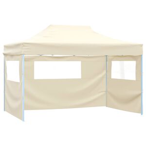 vidaXL Party Tent 291 x 431 x 315 cm Cream Oxford Fabric