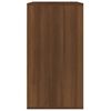 vidaXL Cosmetic Cabinet Brown Oak 80x40x75 cm Engineered Wood