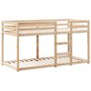 vidaXL Bunk Bed without Mattress 90x190 cm Single Solid Wood Pine