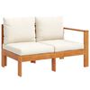 vidaXL 6 Piece Garden Sofa Set with Cushions Solid Wood Acacia