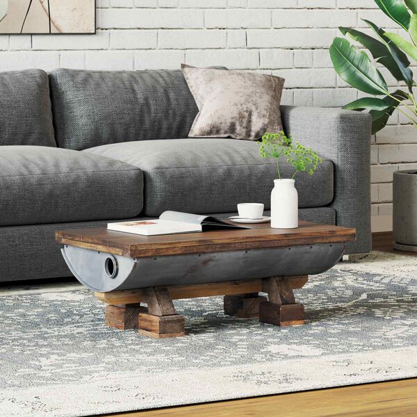 vidaXL Coffee Table Natural 90 x 50 x 35 cm Wood