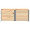 vidaXL Pallet Collars 3 pcs 150x100 cm Solid Wood Pine