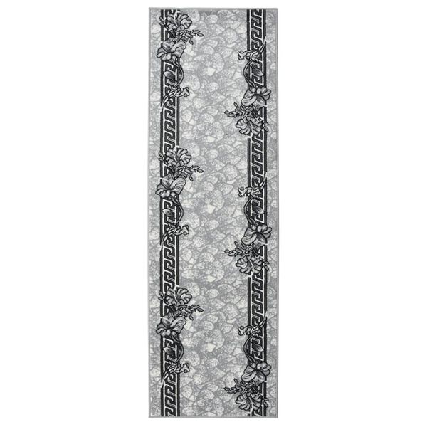 vidaXL Runner Rug BCF Grey 60x200 cm