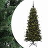 vidaXL Artificial Christmas Tree with Bauble 180 cm 300 LEDs