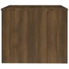 vidaXL Coffee Table Brown Oak 80x50x40 cm Engineered Wood