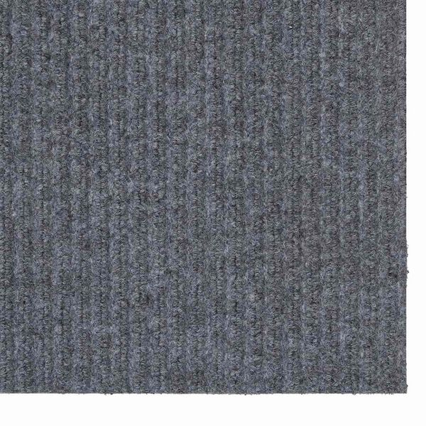 vidaXL Carpet Runner Light Grey 80 x 300 cm Fabric