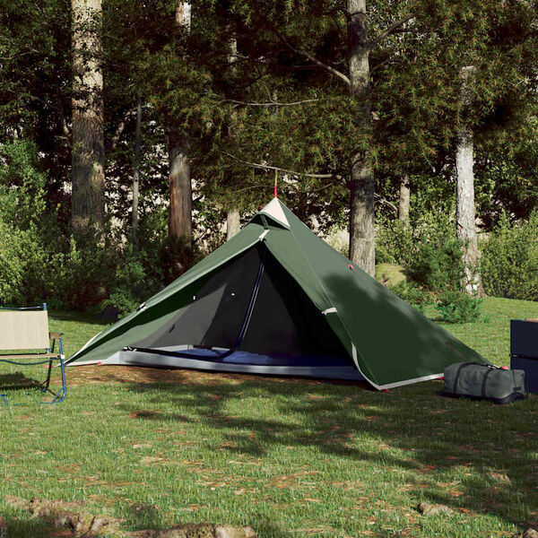 vidaXL Hanging Tent Tipi 1-Person Green Waterproof