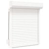 vidaXL Roller Shutter White 80 x 100 cm Aluminium and Polyurethane