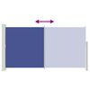 Patio Terrace Side Awning 160 x 300 cm Blue