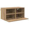 vidaXL TV Wall Cabinet Artisan Oak 60 x 30 x 30 cm Engineered Wood
