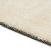 vidaXL Shaggy Area Rug Cream 120 x 160 cm Polyethylene
