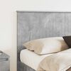 vidaXL Headboard with Headboard Concrete Grey 150 cm Engineered wood