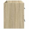 vidaXL Sink Cabinet Sonoma Oak 100x38.5x48 cm Engineered Wood