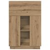 vidaXL Desk Artisan Oak 71.5 x 31.5 x 106.5 cm Engineered Wood