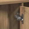 vidaXL Bathroom Sink Cabinet with Shelf Artisan Oak 91 x 35 x 60 cm