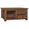 vidaXL Coffee Table 68x68x33 cm Solid Teak Wood