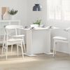 vidaXL Dining Table White 110 x 60 x 75 cm Engineered wood