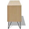 vidaXL TV Cabinet MDF 120x30x50 cm Brown