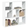 vidaXL Room Divider Bookcase White 102x29x103,5 cm Engineered Wood