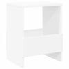 vidaXL Magazine Rack White 35 x 30 x 45 cm