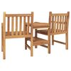 vidaXL Garden Outdoor Chairs 152 x 63 x 89 cm Solid Teak Wood