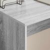 vidaXL Desk Grey Sonoma 109 x 50 x 78 cm Engineered Wood