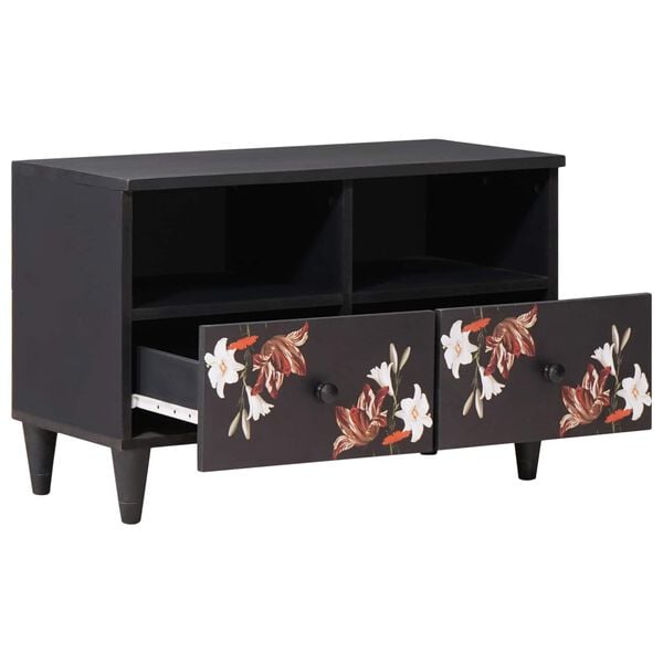 vidaXL Storage Cabinets Multicolour 70 x 33.5 x 46 cm Solid Mango Wood