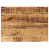 vidaXL Table Top 70x60x3,8 cm Live Edge Solid Wood Rough Mango