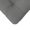 vidaXL Seat Cushions 4 pcs Dark Grey 40 x 40 cm Microfibre Fabric