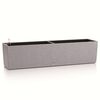 LECHUZA Balcony Planter | Grey | Polypropylene (PP) | Large