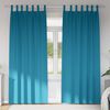 vidaXL Blackout Curtains with Rings 2 pcs Turquoise 245 x 140 cm