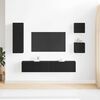 vidaXL TV Cabinet Set Wall-mounted 5 pcs Old Wood Engineered Wood
