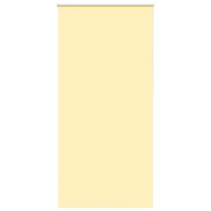 vidaXL Roller Blind Blackout Yellow 115x230 cm Fabric Width 110.7 cm Polyester