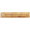 vidaXL Table Top 140x40x3,8 cm Rectangular Solid Wood Rough Mango
