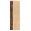 vidaXL Book Cabinet Old Wood 36x30x143 cm Engineered Wood