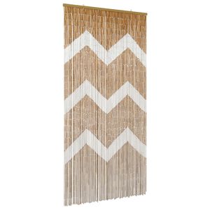 vidaXL Insect Door Curtain Multicolor 200 x 100 cm Bamboo