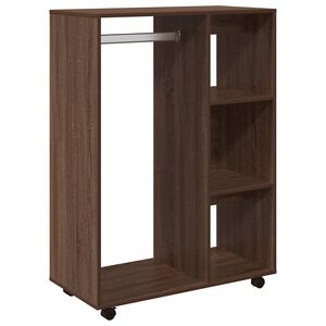 vidaXL Wardrobe Brown Oak 80x40x110 cm Engineered Wood