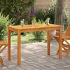 vidaXL Garden Dining Table 110x55x75 cm Solid Wood Acacia