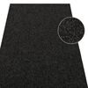 vidaXL Artificial Grass with Studs 10x1.33 m Anthracite